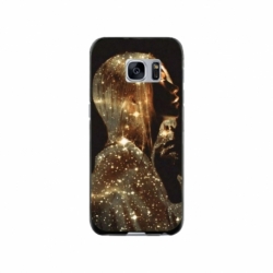 Husa personalizata tip carcasa HQPrint pentru Samsung Galaxy S7 Edge, model Golden Girl, multicolor, S1D1M0350