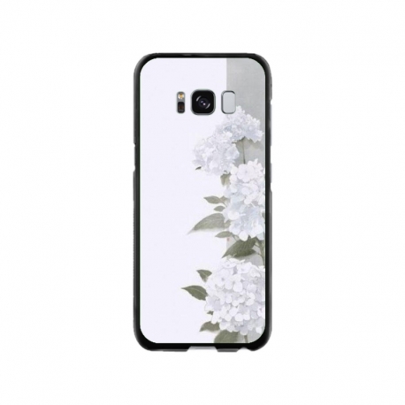 Husa personalizata tip carcasa HQPrint pentru Samsung Galaxy S8, model Flowers 16, multicolor, S1D1M0217