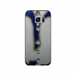 Husa personalizata tip carcasa HQPrint pentru Samsung Galaxy S7 Edge, model Droplets, multicolor, S1D1M0353