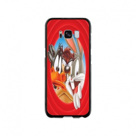 Husa personalizata tip carcasa HQPrint pentru Samsung Galaxy S8, model Looney Tunes 2, multicolor, S1D1M0227