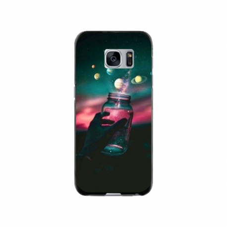 Husa personalizata tip carcasa HQPrint pentru Samsung Galaxy S7 Edge, model Colorful 10, multicolor, S1D1M0369