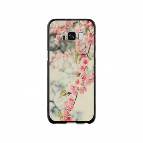 Husa personalizata tip carcasa HQPrint pentru Samsung Galaxy S8, model Flowers 18, multicolor, S1D1M0245