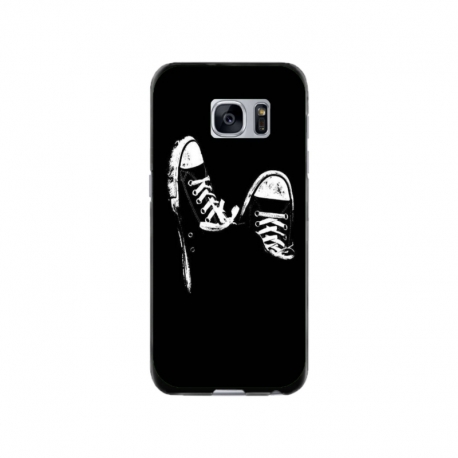 Husa personalizata tip carcasa HQPrint pentru Samsung Galaxy S7 Edge, model Sneakers, multicolor, S1D1M0381