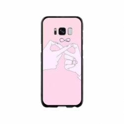 Husa personalizata tip carcasa HQPrint pentru Samsung Galaxy S8, model Infinity Togeter, multicolor, S1D1M0251