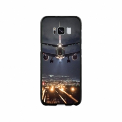 Husa personalizata tip carcasa HQPrint pentru Samsung Galaxy S8, model Airplane Landing, multicolor, S1D1M0266