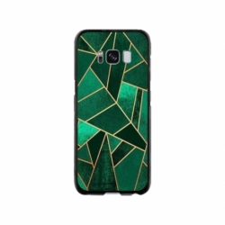 Husa personalizata tip carcasa HQPrint pentru Samsung Galaxy S8, model Emerald, multicolor, S1D1M0287