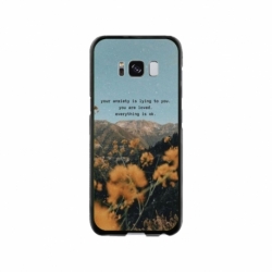 Husa personalizata tip carcasa HQPrint pentru Samsung Galaxy S8, model Quote 1, multicolor, S1D1M0306