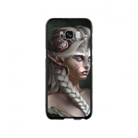 Husa personalizata tip carcasa HQPrint pentru Samsung Galaxy S8, model Alien Queen, multicolor, S1D1M0308