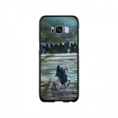 Husa personalizata tip carcasa HQPrint pentru Samsung Galaxy S8, model Brave, multicolor, S1D1M0310