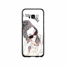 Husa personalizata tip carcasa HQPrint pentru Samsung Galaxy S8, model I dont care, multicolor, S1D1M0320