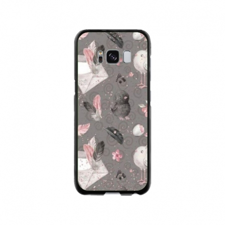Husa personalizata tip carcasa HQPrint pentru Samsung Galaxy S8, model Abstract 1, multicolor, S1D1M0321