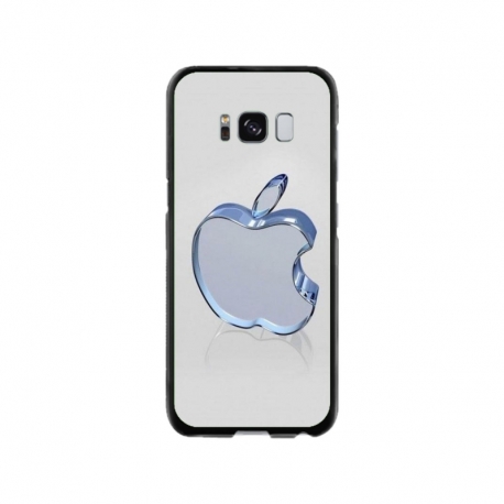 Husa personalizata tip carcasa HQPrint pentru Samsung Galaxy S8, model Apple Logo, multicolor, S1D1M0323
