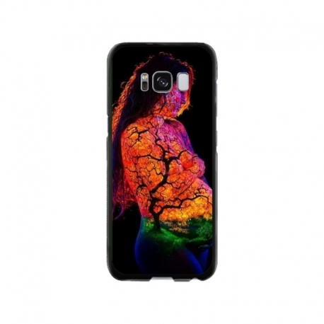 Husa personalizata tip carcasa HQPrint pentru Samsung Galaxy S8, model Colorful 7, multicolor, S1D1M0324