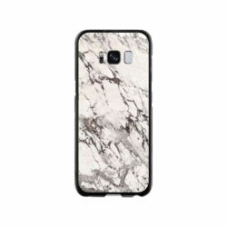 Husa personalizata tip carcasa HQPrint pentru Samsung Galaxy S8, model White Marble, multicolor, S1D1M0325