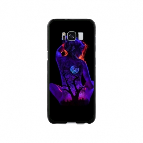 Husa personalizata tip carcasa HQPrint pentru Samsung Galaxy S8, model Colorful 8, multicolor, S1D1M0329