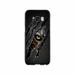 Husa personalizata tip carcasa HQPrint pentru Samsung Galaxy S8, model Hidden Tiger, multicolor, S1D1M0332