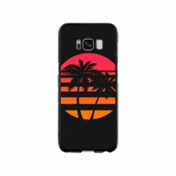 Husa personalizata tip carcasa HQPrint pentru Samsung Galaxy S8, model Beach View 3, multicolor, S1D1M0337