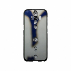 Husa personalizata tip carcasa HQPrint pentru Samsung Galaxy S8, model Droplets, multicolor, S1D1M0353