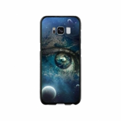 Husa personalizata tip carcasa HQPrint pentru Samsung Galaxy S8, model Abstract 3, multicolor, S1D1M0362