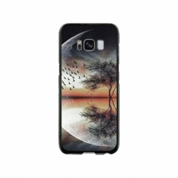 Husa personalizata tip carcasa HQPrint pentru Samsung Galaxy S8, model Time Flies 3, multicolor, S1D1M0366
