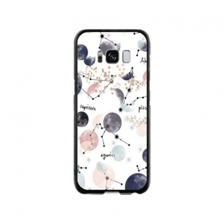 Husa personalizata tip carcasa HQPrint pentru Samsung Galaxy S8, model Abstract 6, multicolor, S1D1M0372