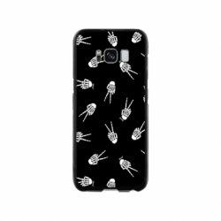 Husa personalizata tip carcasa HQPrint pentru Samsung Galaxy S8, model OK Skelly, multicolor, S1D1M0388