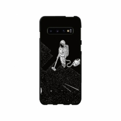Husa personalizata tip carcasa HQPrint pentru Samsung Galaxy S10, model Vacuum of Space, multicolor, S1D1M0007