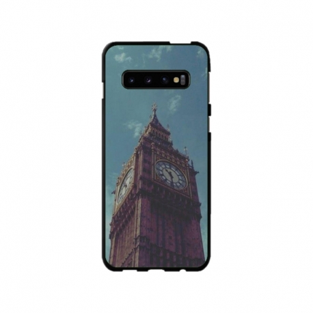 Husa personalizata tip carcasa HQPrint pentru Samsung Galaxy S10, model Big Ben 1, multicolor, S1D1M0013