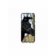 Husa personalizata tip carcasa HQPrint pentru Samsung Galaxy S10, model Black Horse, multicolor, S1D1M0019