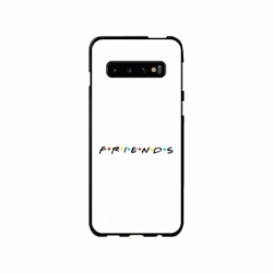 Husa personalizata tip carcasa HQPrint pentru Samsung Galaxy S10, model FRIENDS 1, multicolor, S1D1M0043
