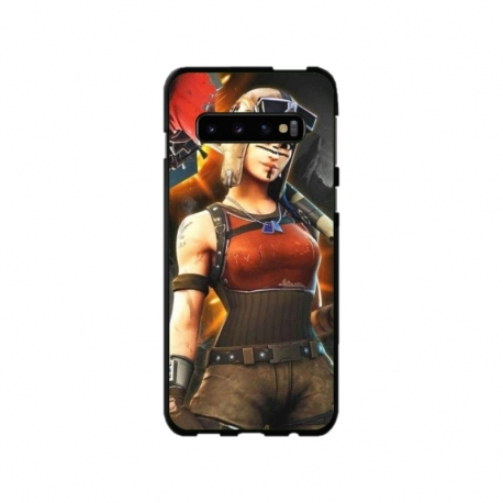 Husa personalizata tip carcasa HQPrint pentru Samsung Galaxy S10, model Fortnite 1, multicolor, S1D1M0073