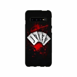 Husa personalizata tip carcasa HQPrint pentru Samsung Galaxy S10, model Joker 1, multicolor, S1D1M0106
