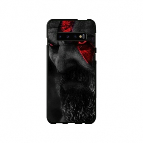 Husa personalizata tip carcasa HQPrint pentru Samsung Galaxy S10, model God of War 3, multicolor, S1D1M0111