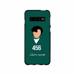 Husa personalizata tip carcasa HQPrint pentru Samsung Galaxy S10, model Squid Game 3, multicolor, S1D1M0175