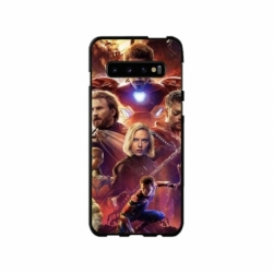 Husa personalizata tip carcasa HQPrint pentru Samsung Galaxy S10 Plus, model Avengers Inifinity War, multicolor, S1D1M0010