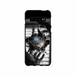 Husa personalizata tip carcasa HQPrint pentru Samsung Galaxy S10 Plus, model Dark Magic, multicolor, S1D1M0020