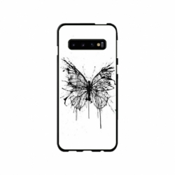Husa personalizata tip carcasa HQPrint pentru Samsung Galaxy S10 Plus, model Butterfly 3, multicolor, S1D1M0030