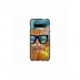 Husa personalizata tip carcasa HQPrint pentru Samsung Galaxy S10 Plus, model Cool Cat, multicolor, S1D1M0031