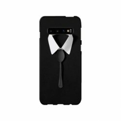 Husa personalizata tip carcasa HQPrint pentru Samsung Galaxy S10 Plus, model Mr Fancy, multicolor, S1D1M0036