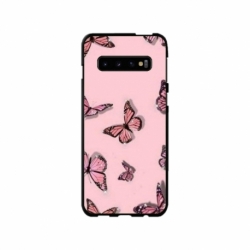 Husa personalizata tip carcasa HQPrint pentru Samsung Galaxy S10 Plus, model Butterfly 7, multicolor, S1D1M0076