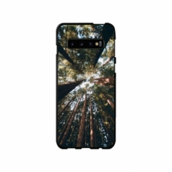 Husa personalizata tip carcasa HQPrint pentru Samsung Galaxy S10 Plus, model Tree perspective, multicolor, S1D1M0079