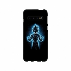 Husa personalizata tip carcasa HQPrint pentru Samsung Galaxy S10 Plus, model Goku, multicolor, S1D1M0087