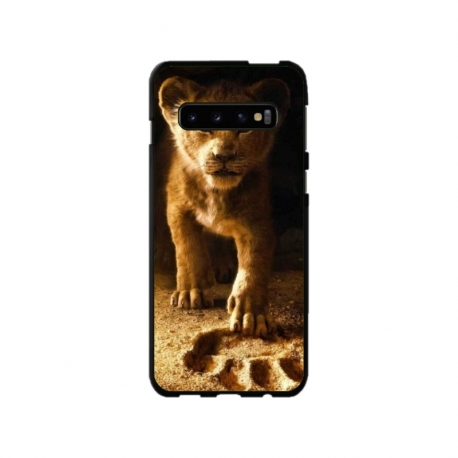 Husa personalizata tip carcasa HQPrint pentru Samsung Galaxy S10, model Lion King 2, multicolor, S1D1M0198