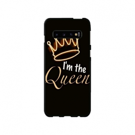 Husa personalizata tip carcasa HQPrint pentru Samsung Galaxy S10 Plus, model Im the Queen, multicolor, S1D1M0101
