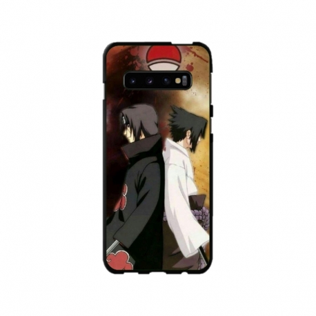 Husa personalizata tip carcasa HQPrint pentru Samsung Galaxy S10 Plus, model Itachi 1, multicolor, S1D1M0103