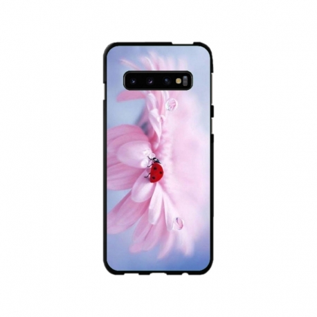 Husa personalizata tip carcasa HQPrint pentru Samsung Galaxy S10 Plus, model Flowers 5, multicolor, S1D1M0114