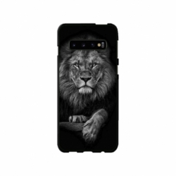 Husa personalizata tip carcasa HQPrint pentru Samsung Galaxy S10 Plus, model Lion 2, multicolor, S1D1M0117