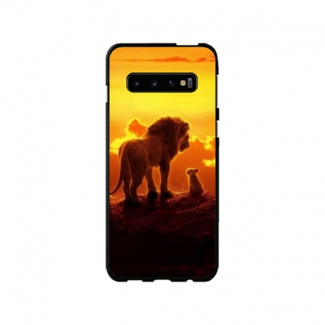 Husa personalizata tip carcasa HQPrint pentru Samsung Galaxy S10 Plus, model Lion King 1, multicolor, S1D1M0119