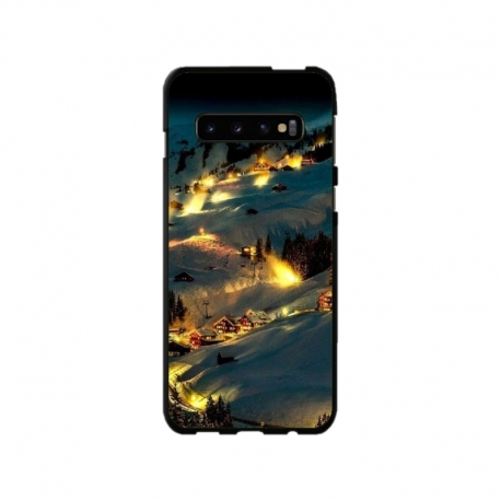 Husa personalizata tip carcasa HQPrint pentru Samsung Galaxy S10 Plus, model Nice View 6, multicolor, S1D1M0128