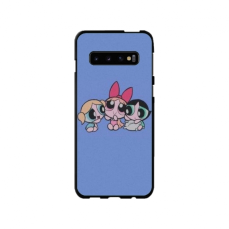 Husa personalizata tip carcasa HQPrint pentru Samsung Galaxy S10 Plus, model Powerpuff Girls, multicolor, S1D1M0135